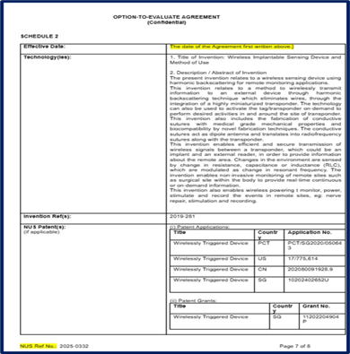 NUS License